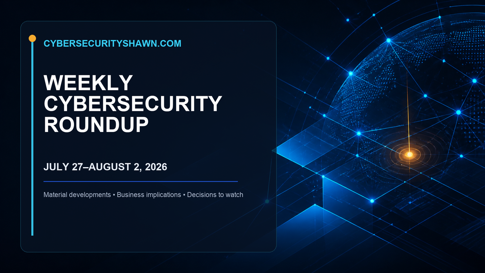 Weekly Cybersecurity Report: PLM Extortion, Agentic Defense, and AI Security
